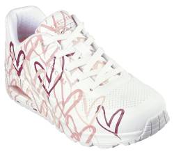 155507 UNO - SPREAD THE LOVE Weiß Gr. 36 von Skechers