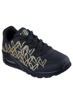 177975 UNO - GOLDEN HEART Schwarz Gr. 37 von Skechers