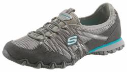 Große Größen: Skechers Slipper »Bikers Hot-Ticket«, grau, Gr.39 von Skechers