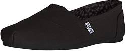 Skechers 33645 Damen Bobs Plush-Peace & Love Espadrilles, new black, 39 EU von Skechers