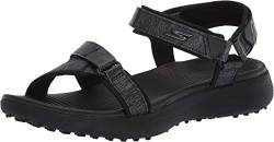 Skechers Damen 600 Golf-Sandalen ohne Spikes Golfschuh, Schwarz, 38 EU von Skechers