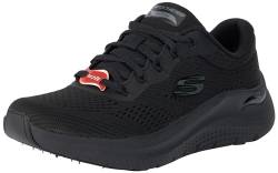 Skechers Damen Arch Fit 2.0 Big League, Schwarzer Netzbesatz aus Rotguss, 39 EU von Skechers