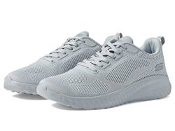 Skechers Damen BOBS Squad Chaos FACE Off Sneakers, Light Grey Engineered Knit, 37 EU von Skechers