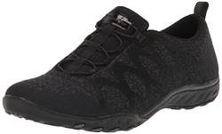 Skechers Damen Breathe Easy-Infi Knity Sneaker, Schwarz, 36 EU von Skechers