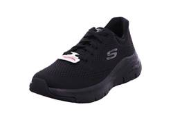 Skechers Damen Bue passer stort udseende sports shoes sneakers, Black Mesh Trim, 36 EU von Skechers