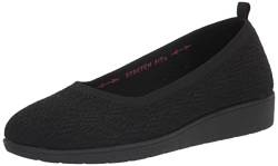 Skechers Damen Cleo Flex Wedge – Flipside Ballerinas, schwarz/schwarz, 41 EU von Skechers