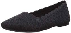 Skechers Damen Cleo-Honeycomb Ballerinas, Schwarz, 38 EU von Skechers