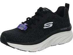 Skechers Damen D'lux Walker Sneaker, Schwarz, 38 EU von Skechers