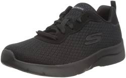 Skechers Damen Dynamight 2.0 Eye To Eye Sneaker, Black Mesh Durabuck Trim, 37 EU von Skechers