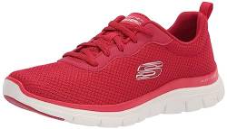 Skechers Damen Flex Appeal 4.0-Brilliant Vie Sneaker, Rot = Rot, 36 EU von Skechers