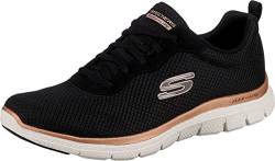 Skechers Damen Flex Appeal 4.0 Brilliant View Walking-Schuh, Schwarz, 36 EU von Skechers