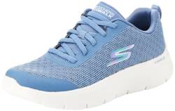 Skechers Damen GO Walk Flex Viva, Blauer Textilbesatz, 36 EU von Skechers