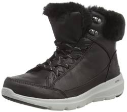 Skechers Damen Glacial Ultra-Cozyly Mode-Stiefel, Schwarz, 40 EU von Skechers