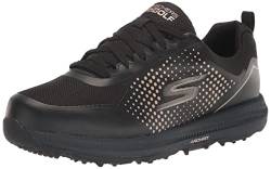 Skechers Damen Go Golf Elite 5 Arch Fit Wasserdichter Golfschuh Sneaker, Schwarz/Rotgold Sport, 40 EU von Skechers