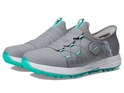 Skechers Damen Go Golf Elite 5 Arch Fit wasserdichter Golfschuh Sneaker, Grau/Aqua, 39 EU von Skechers