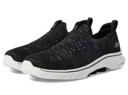 Skechers Damen Go Walk 7 Bling Sneaker, Schwarz, 40 EU von Skechers