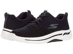 Skechers Damen Go Walk Arch Fit Unify sneakers,sports shoes, Black Textile White Trim, 36 EU von Skechers