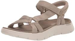 Skechers Damen Go Walk Flex Sandale – Sublime Sportsandale, Taupe, 35 EU von Skechers