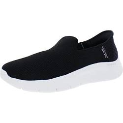 Skechers Damen Go Walk Flex Slip-Ins-Relish Sneaker, Schwarz/Weiß, 42 EU von Skechers