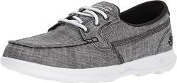 Skechers Damen Go Walk Lite – 15433 Bootsschuh, Schwarz/Weiß, 41 EU von Skechers