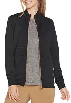 Skechers Damen Hoodie Gehen Sie überall Jacke - Schwarz - XL von Skechers