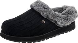 Skechers Damen Keepsakes - Ice Angel Low-Top Slipper, Black Grey, 37 EU von Skechers