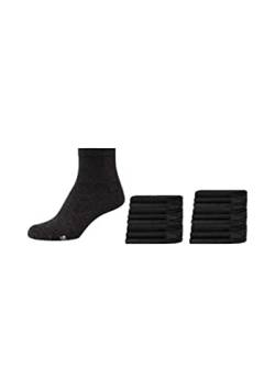 Skechers Damen Kurzsocken Casual 18er Pack 35/38 black von Skechers