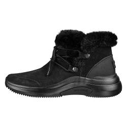 Skechers Damen ON-The-GO Midtown Cozy Vibes Winter Boots, Black Suede, 38 EU von Skechers
