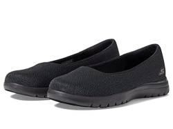 Skechers Damen On-The-go Flex-Cherished Ballerinas, Schwarz/Schwarz, 39.5 EU von Skechers