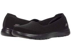 Skechers Damen On-the-go Flex Wonderous Pumps, Black Textile Trim, 39.5 EU von Skechers