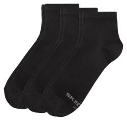 Skechers Damen Quarter Socken Basic 3er Pack von Skechers