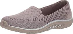 Skechers Damen Reggae Fest-Willows Flacher Slipper, Dunkles Braungrau, 36.5 EU von Skechers