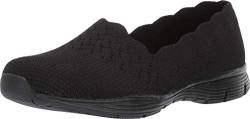 Skechers Damen Seager-Stat Sneaker, Schwarz BBK von Skechers