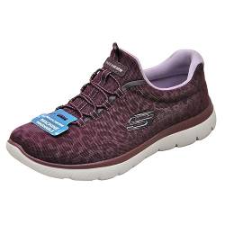 Skechers Damen Summits Sparkling Spots Sneaker, Lila, 36 EU von Skechers