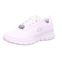 Skechers Damen Sure Track Erath Slip On Sneaker, White Leather, 36 EU von Skechers