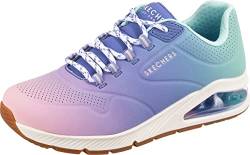 Skechers Damen UNO 2-Color Waves Sneaker, Blau Mulit, 37 EU von Skechers