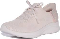 Skechers Damen Ultra Flex 3.0 Brilliant Path Sneakers,Sports Shoes, Natural Knit/Periwinkle Trim, 36 EU von Skechers