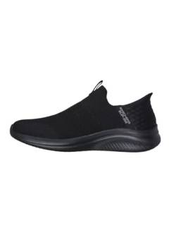 Skechers Damen Ultra Flex 3.0 Cozy Streak Sneaker, Black Knit/Trim, 36.5 EU von Skechers