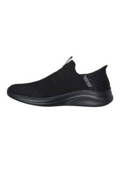 Skechers Damen Ultra Flex 3.0 Cozy Streak Sneaker, Black Knit/Trim, 40 EU von Skechers