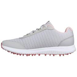Skechers Damen Womens Shoe-GO Golf MAX 2 Fairway 3 Sneaker, Gray Mesh/Pink Trim, 38 EU von Skechers