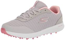 Skechers Damen Womens Shoe-GO Golf MAX 2 Fairway 3 Sneaker, Gray Mesh/Pink Trim, 39 EU von Skechers