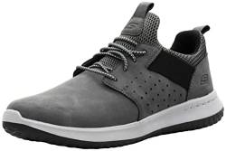 Skechers Delson-Axton Herren Sneaker, Grau (grau / schwarz), 41 EU von Skechers