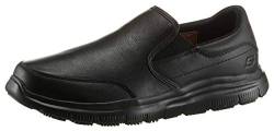 Skechers Flex Advantage Sr, Cordless Shoes for Men, Black (Black Black), 7 UK (41 EU) von Skechers