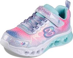 Skechers Flutter Heart Lights Simply Love Sports Shoes,Sneakers, Lavender Synthetic/Mesh, 32 EU von Skechers