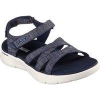 Skechers GO WALK FLEX SANDAL-SUNSHINE Sandale, Sommerschuh, Sandalette, Klettschuh, mit praktischem Klettverschluss von Skechers