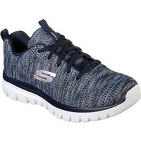 Skechers Graceful - Twisted Fortune Sneaker mit Memory Foam, Freizeitschuh, Halbschuh, Schnürschuh von Skechers