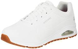 Skechers Herren 200054EC WHT Sneaker, White Synthetic, 43 EUR von Skechers