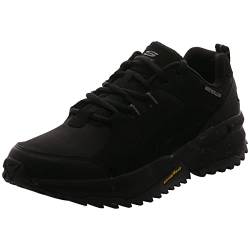 Skechers Herren Bionic Trail Road Sector Trekking Shoes, Black Suede/Pu/Mesh/Black Trim, 41 EU von Skechers