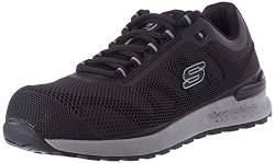 Skechers Herren Bulklin Bragoo Sneaker, Black Kpu Mesh, 44 EU von Skechers