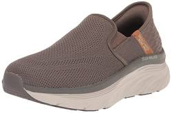 Skechers Herren D'lux Walker Orford Slip-in Slipper, Braun, 41 EU von Skechers